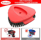 2 Pack Scrubber Mop Replace Head Compatible - Image 2