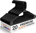 HOUSE DAY Plastic Hangers 20 Pack by HOUSEDAY