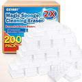 Magic Sponges Cleaning Eraser, 200 Pack 2X Density Stronger Melamine Sponge by CXYARY