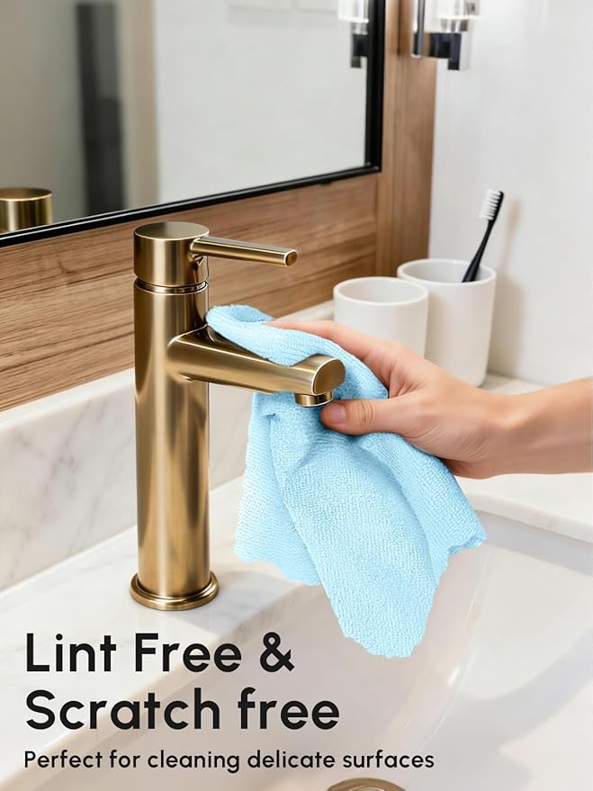 Microfiber Cleaning Cloths Roll, 225 Pack Tear Away Microfiber Towels Roll - Image 4