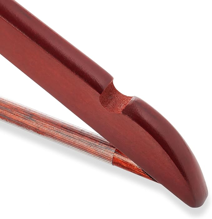 Casafield - 40 Cherry Wooden Suit Hangers - Premium Lotus Wood - Image 3