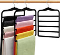 Closet Organizers and Storage, 3 Pack Velvet Pants-Hangers-Space-Saving by SHUKEEKA