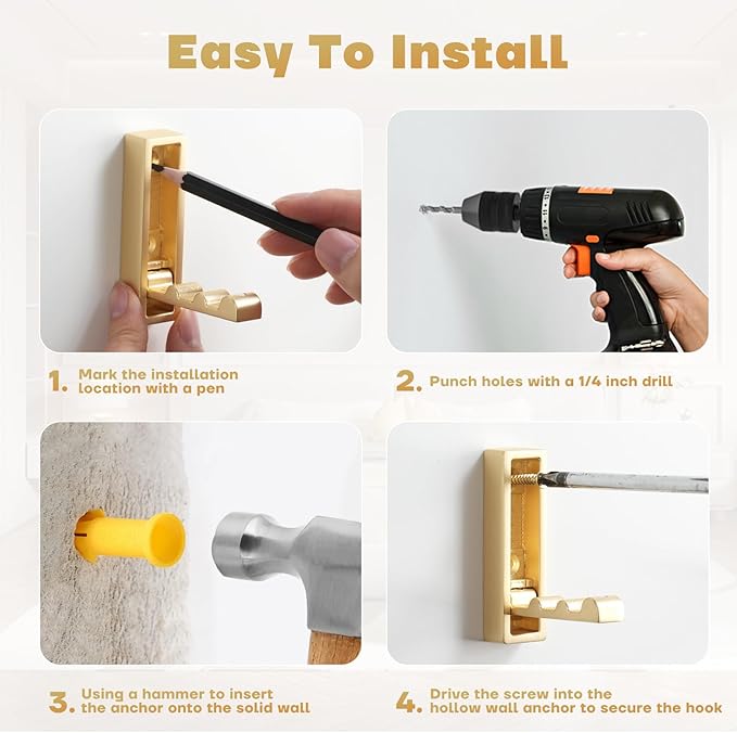 Folding Coat Hooks - Image 9