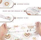 Shappy 2 Pcs Large Travel Laundry Bag Washable Waterproof Wet Dry Large Dirty - Image 3