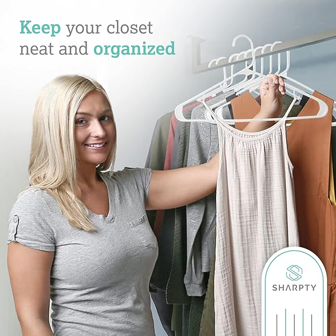 Sharpty Plastic Clothes Hangers - Image 5