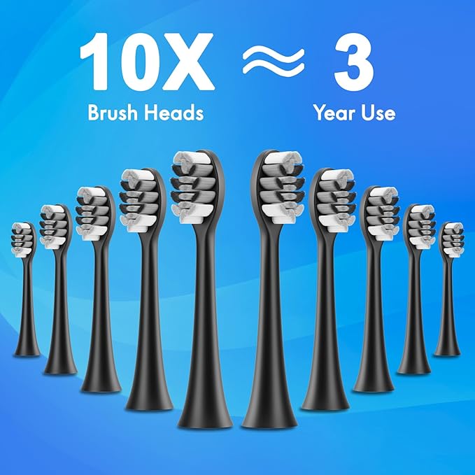 Sonic Electric Toothbrush for Adults and Kids, Comes - Image 4