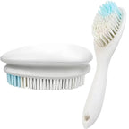 2 Pack Soft Bristle Cleaning Scrub Brush Laundry Brush Scrubber Brush by Ganganmax