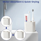 Diatomite Toothbrush Holders for Bathrooms, Electric Tooth Brush and Toothpaste - Image 6