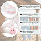 1 Set Pink Cat Paw Plastic Clothes Pegs 55x34mm Food Packaging/Towel Fixing - Image 5