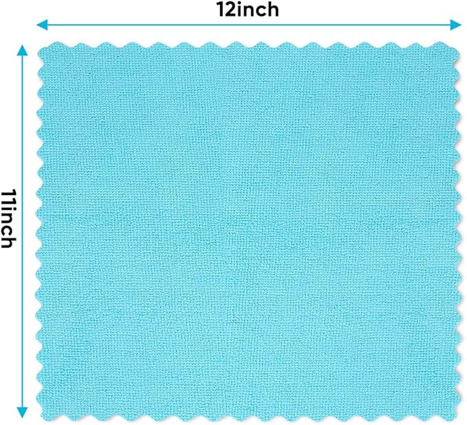 Orighty Microfiber Cleaning Cloth, 200 Pack Highly Absorbent Cleaning Supplies - Image 5