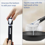 RIMAY Soap Dispensing Dish Brush, Dish Scrubber - Image 2