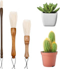 Cactus Plants Cleaning Brushes, Wooden Handles by Unknown