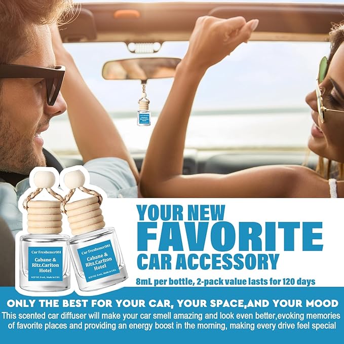 HoogaLife Car Air Freshener Hanging 2 Pack - Image 3