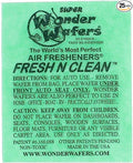 Wonder Wafers 25 CT Individually Wrapped Fresh & Clean Air Fresheners by Wonder+Wafers