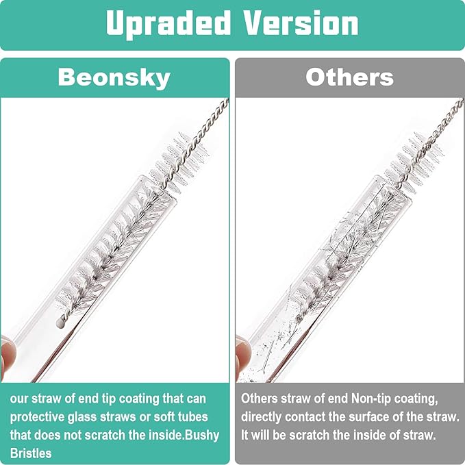 Straw Cleaner Brush for Stanley, Bottle and Silicone Straw - Image 4