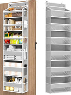 Over The Door Organizer, 6 Shelf Door Hanging Organizers by Mefirt