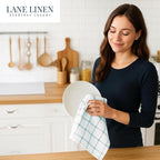 LANE LINEN Cotton Kitchen Towels and Dish Cloths Set, Quick-Drying Dish Towel - Image 8