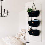 OrganiHaus Black Hanging Wall Baskets - Image 7