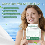 MATERN'ELLA Disposable Face Towels XL Ultra Soft Biodegradable Dry Wipes - Image 2
