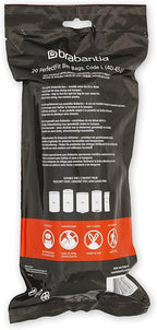 Brabantia PerfectFit Trash Bags Thick Plastic Trash Can Liners - Image 3