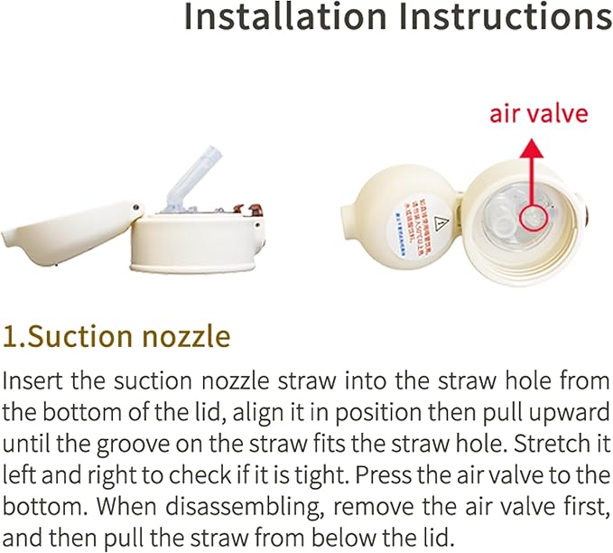 Evorie Replacement Straw Set for 11 Oz Stainless Steel Sippy Cup, Includes - Image 3
