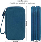 Electronics Organizer Pouch, Travel Cable Organizer Bag Waterproof Portable - Image 4