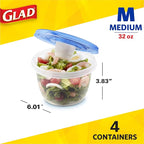 GladWare To Go Lunch Food Storage Containers | Easy to Use Glad Food Storage - Image 2