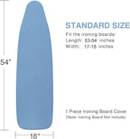 Ironing Board Cover and Pad 18x54, Thick Padding, Elastic Edge, Silicone Coated - Image 5