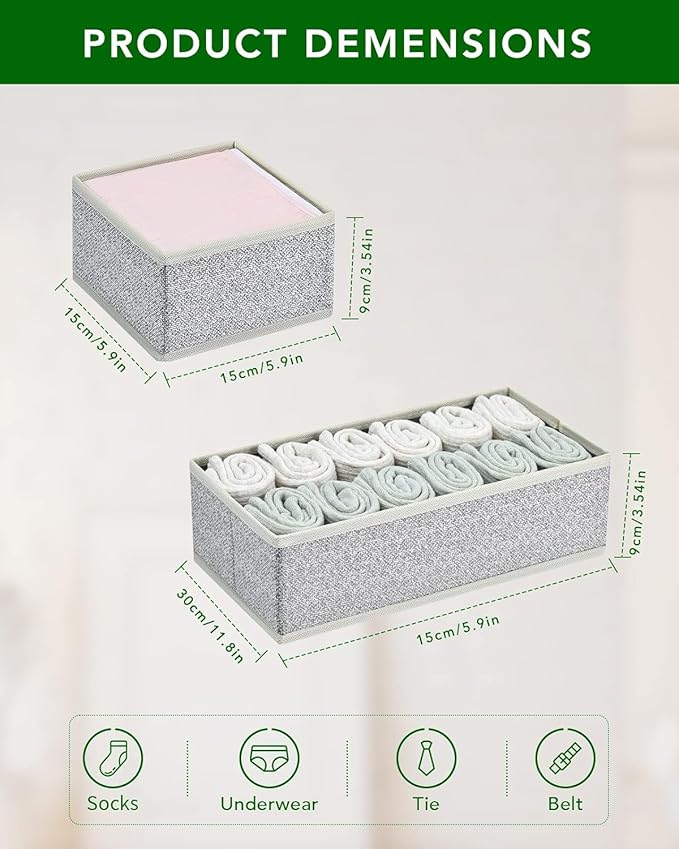 DIMJ Drawer Organizer Clothes Storage - Image 2