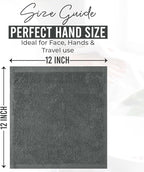 DAN RIVER 24 Pack Wash Cloths for Showering - Image 2