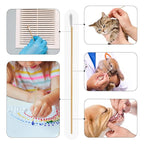 500PCS 6" Cotton Swabs with Storage Case - Image 6