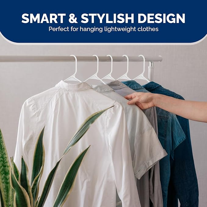 Plastic Hangers 50 Pack - Image 9