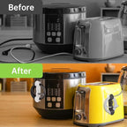 6PCS Cord Organizer for Appliances, Upgraded Kitchen Appliance Cord Wrap - Image 2