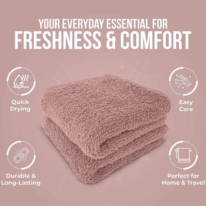 DAN RIVER 12 Pack Wash Cloths for Showering - Image 5