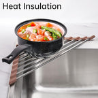 Tomorotec Triangle Roll-Up Dish Drying Rack - Image 8