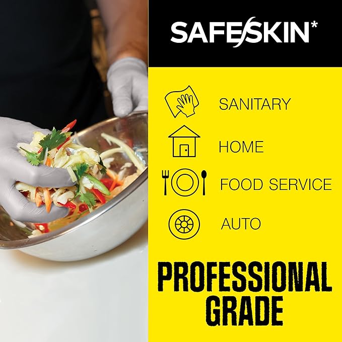 SAFESKIN Nitrile Exam Gloves Disposable - Image 6