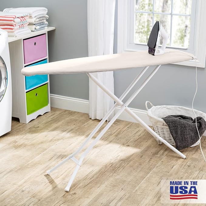 Full Size Ironing Board Made in USA – Beige by Seymour Home Products 4 - Image 7