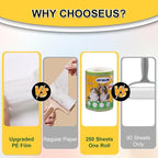 Lint Rollers 2 Pack for Pet Hair 500 Sheets Extra Sticky Pet Hair Remover for - Image 5