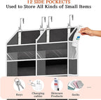 Over the Door Organizer 6 Tiers, Extra Large Behind Door Storage of 12 - Image 5