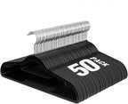 Plastic Hangers 50 Pack, Heavy Duty Clothes Hangers by UEAKPIC