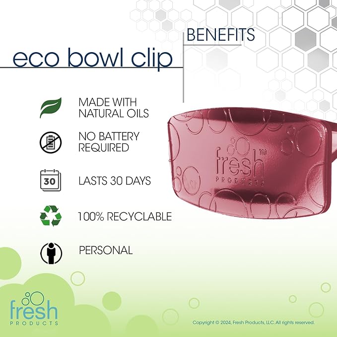 Fresh Products Eco Bowl Clip Air Freshener Versatile Design Toilet Freshener - Image 5