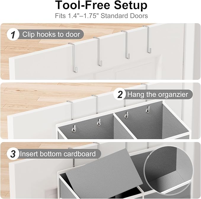 Large Over The Door Organizer - Image 7