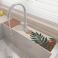 24" X 5.5" Kitchen Sink Splash Guard Faucet Mat Boho Super Absorbent Fast by Unknown