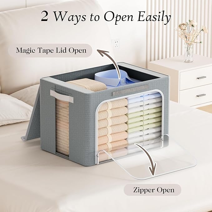 Yecaye Clothes Storage Bins - Image 7