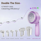 DBC Rechargeable Fabric Shaver and Lint Remover, 2.7" Sweater Shaver - Image 8