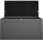 Cosco Outdoor Living 88180BGY1E Cosco Outdoor Patio Storage, Extra Large, 180 Gallons, Charcoal Deck Box, Black/Gray - Image 10