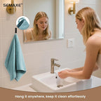 SEMAXE Bathroom Hand Towel, 100% Cotton Towels - Image 5
