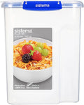 Sistema KLIP IT PLUS Cereal Storage Container | Airtight 4.2 Litre Food Pantry by Sistema