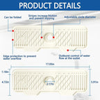 Silicone Sink Mat Splash Guard-17" x 6'' Sink Splash Guard, Kitchen Sink - Image 2