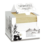 Bamboo Rayon Disposable Face Towel Biodegradable Large Dry Face Wipes 240 Count by WOWOTEX